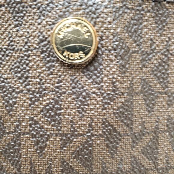 MICHAEL KORS Jet Set Signature Brown Tote Bag - Picture 14 of 14